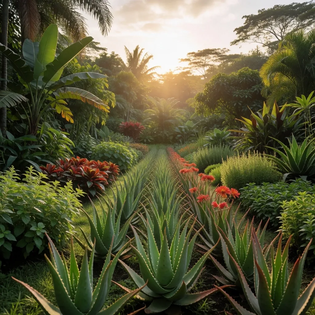 Jardín botánico de plantas medicinales colombianas